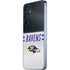 NFL Baltimore Ravens White Striped Galaxy A35 5G Skin